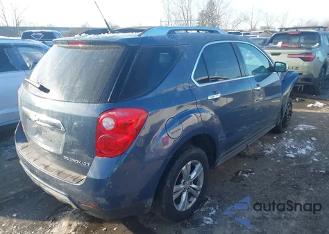2012 Chevrolet Equinox Ltz из США, поврежденный, VIN 2GNFLGEK4C6147932
